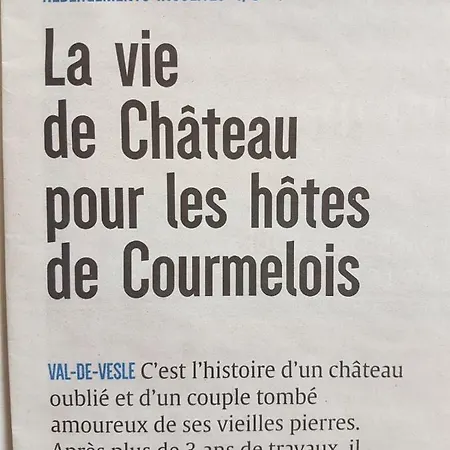 Chateau De Courmelois Champagne 3*